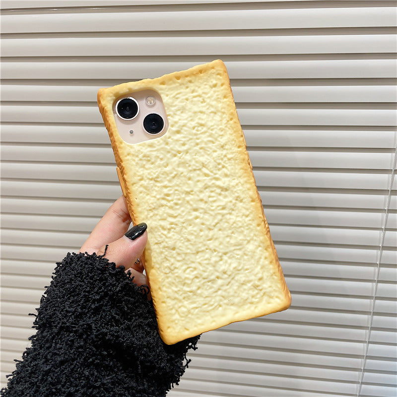 Weiche Toast-iPhone-Hülle aus Silikon