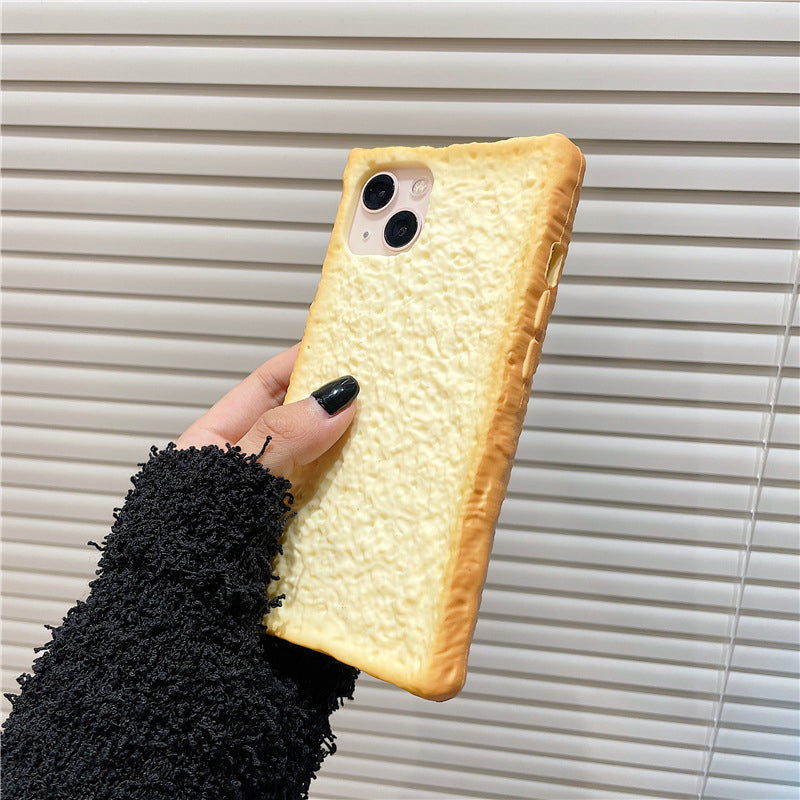 Weiche Toast-iPhone-Hülle aus Silikon