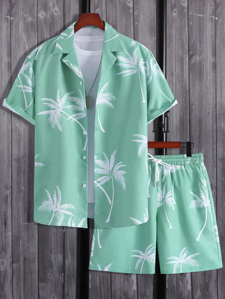 Dalex™ Tropical Breeze Palm Tree Print Set