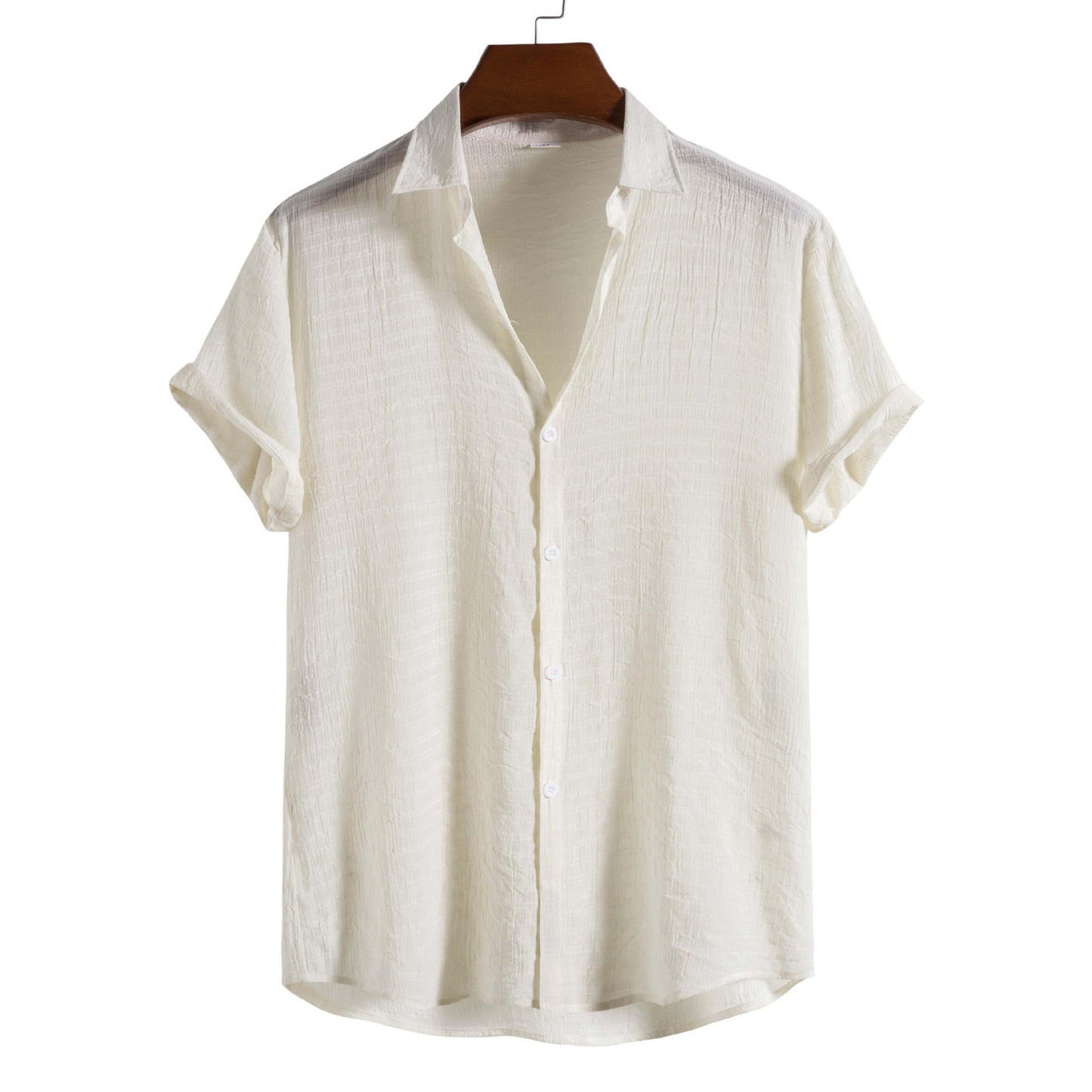 "Relaxed Elegance Shirt" - Lässiges Hemd