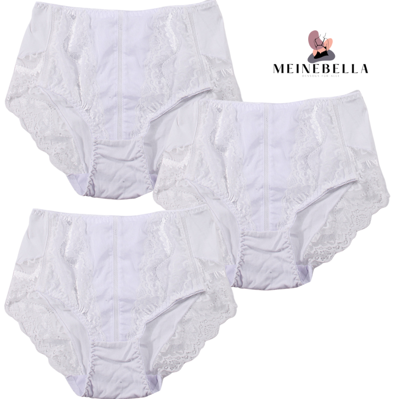 Meinebella™ Trio Slip mit Spitze