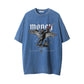 "The Money Angel" - Oversize T-shirt mit Print