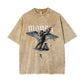 "The Money Angel" - Oversize T-shirt mit Print