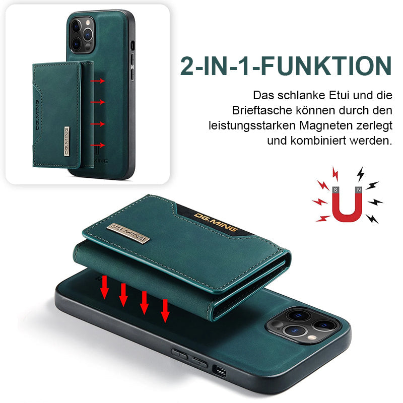 Abnehmbare 2-in-1-Design Geldbörsen-Handyhülle