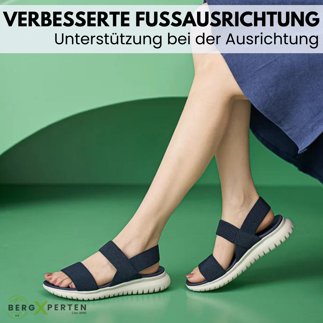 AdaptFit™  - patentierte, orthopädische Sandalen mit 2-facher Fußgewölbeunterstützung