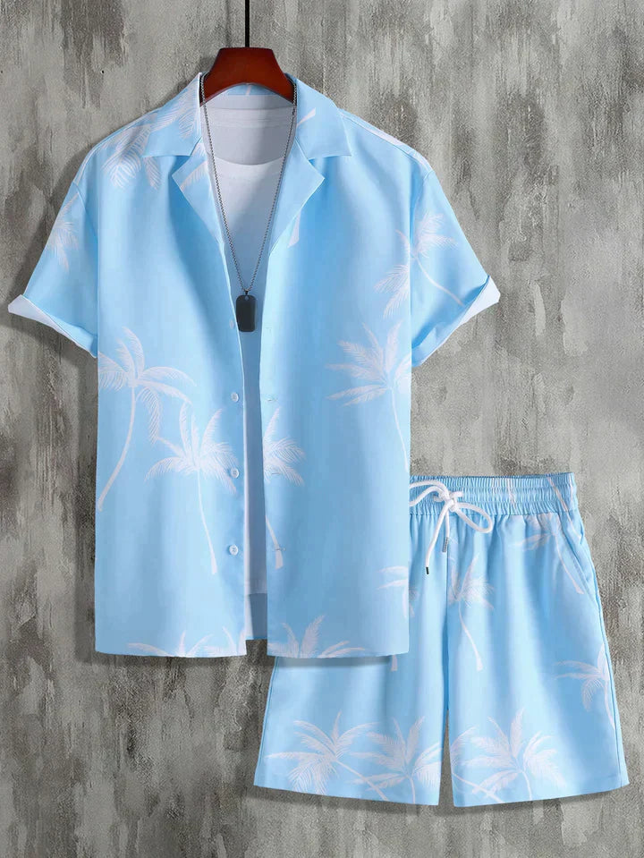 Dalex™ Tropical Breeze Palm Tree Print Set