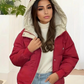 Ainsley Winterjacke | Damenmantel mit Kapuze und Wattierung für den Winter