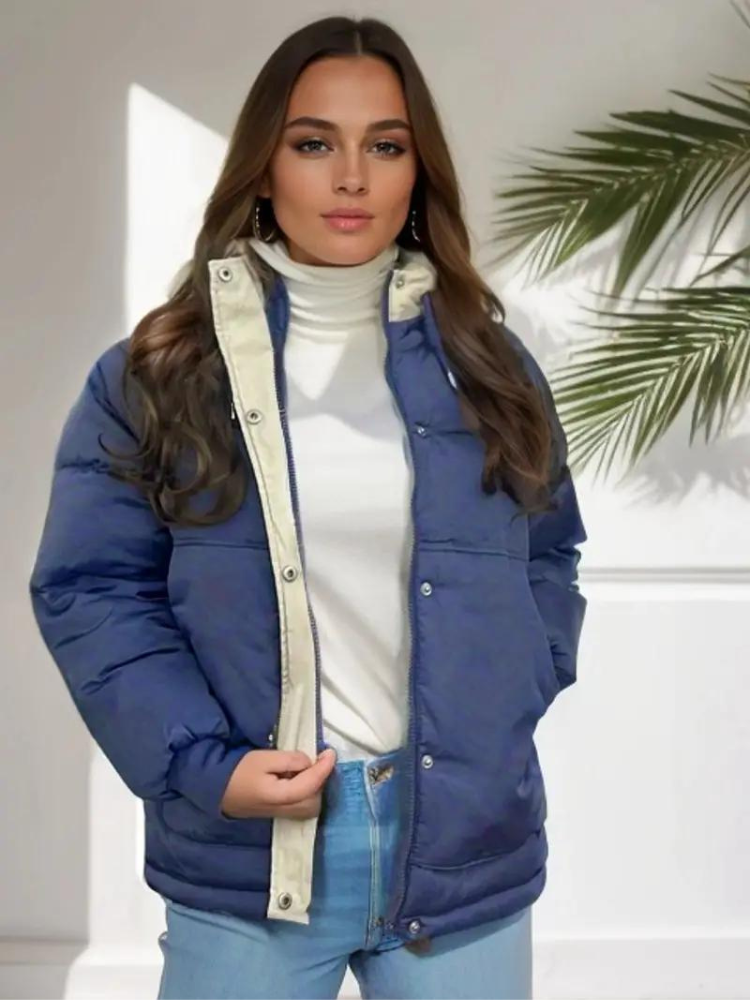 Ainsley Winterjacke | Damenmantel mit Kapuze und Wattierung für den Winter