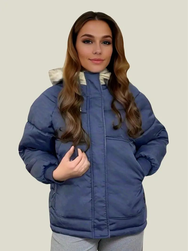 Ainsley Winterjacke | Damenmantel mit Kapuze und Wattierung für den Winter