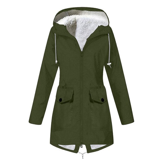 Angelina - Fleece-Regenjacke