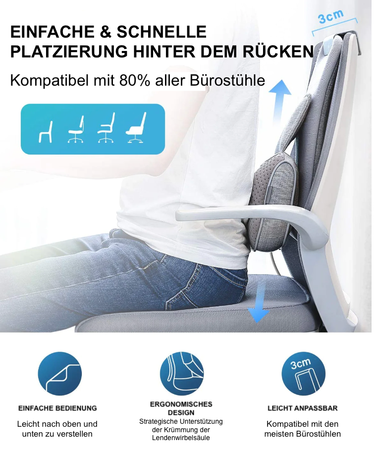 360° RelaxBack Massagekissen