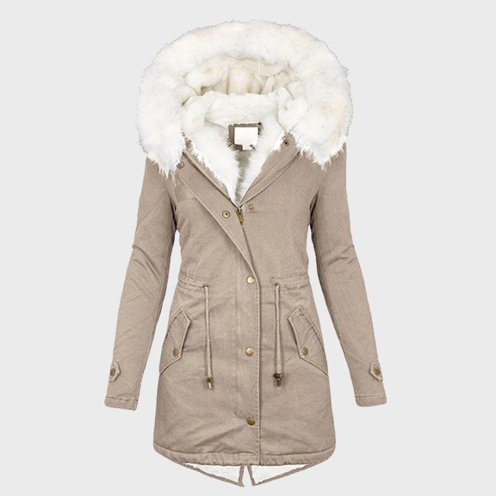 Stilvolle und warme Winterjacke