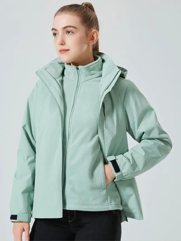 Corina Windbreaker Jacke | Warme Outdoorjacke für Frauen für den Winter