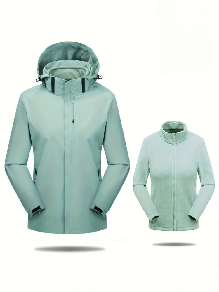 Corina Windbreaker Jacke | Warme Outdoorjacke für Frauen für den Winter