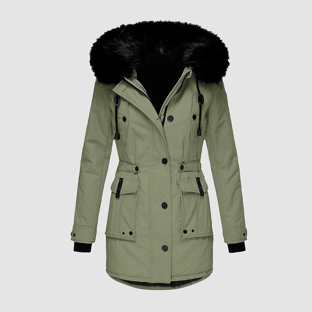 Warme Winterjacke