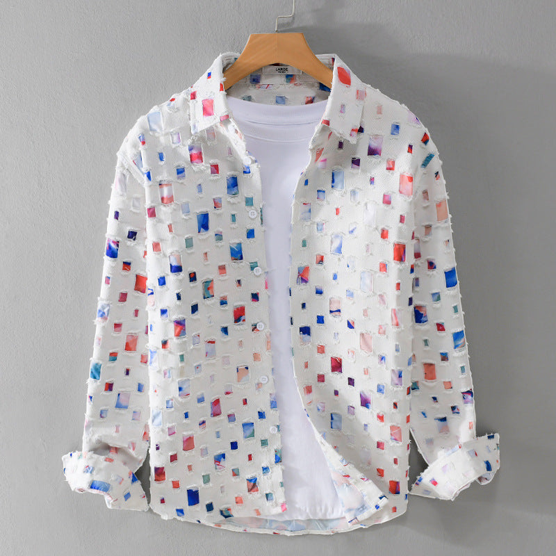 "Mosaic Street Shirt" -Collared Shirt