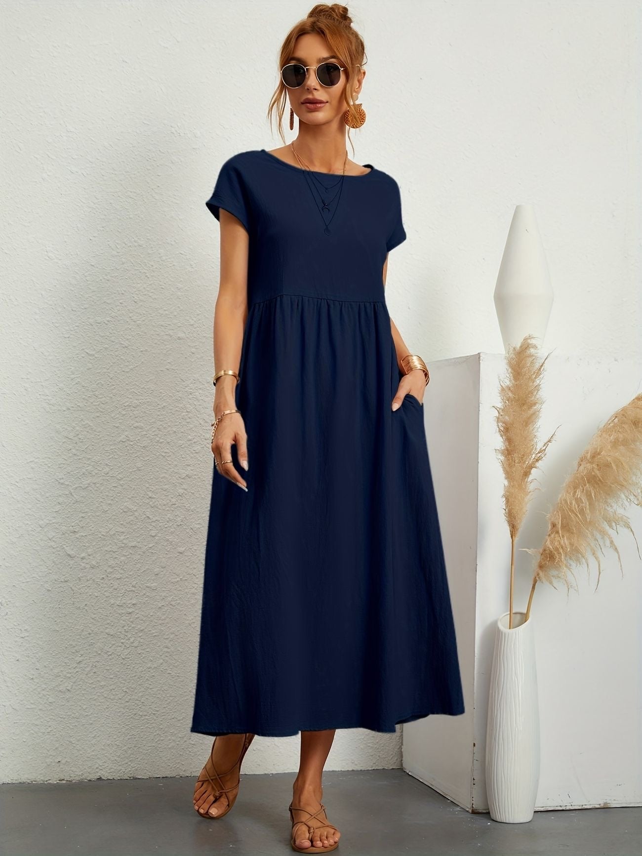 "EffortWear" - Einfaches elegantes Freizeitkleid