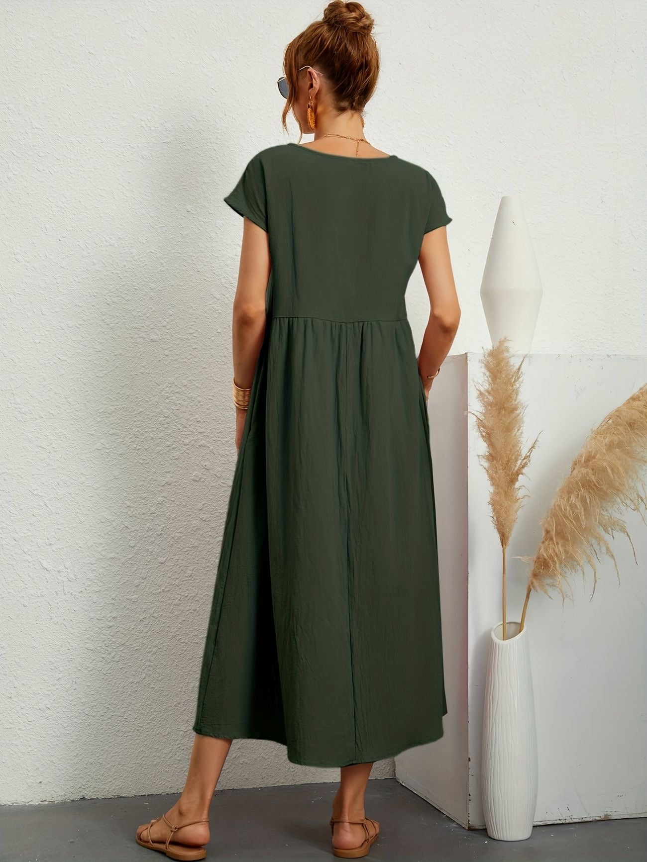 "EffortWear" - Einfaches elegantes Freizeitkleid