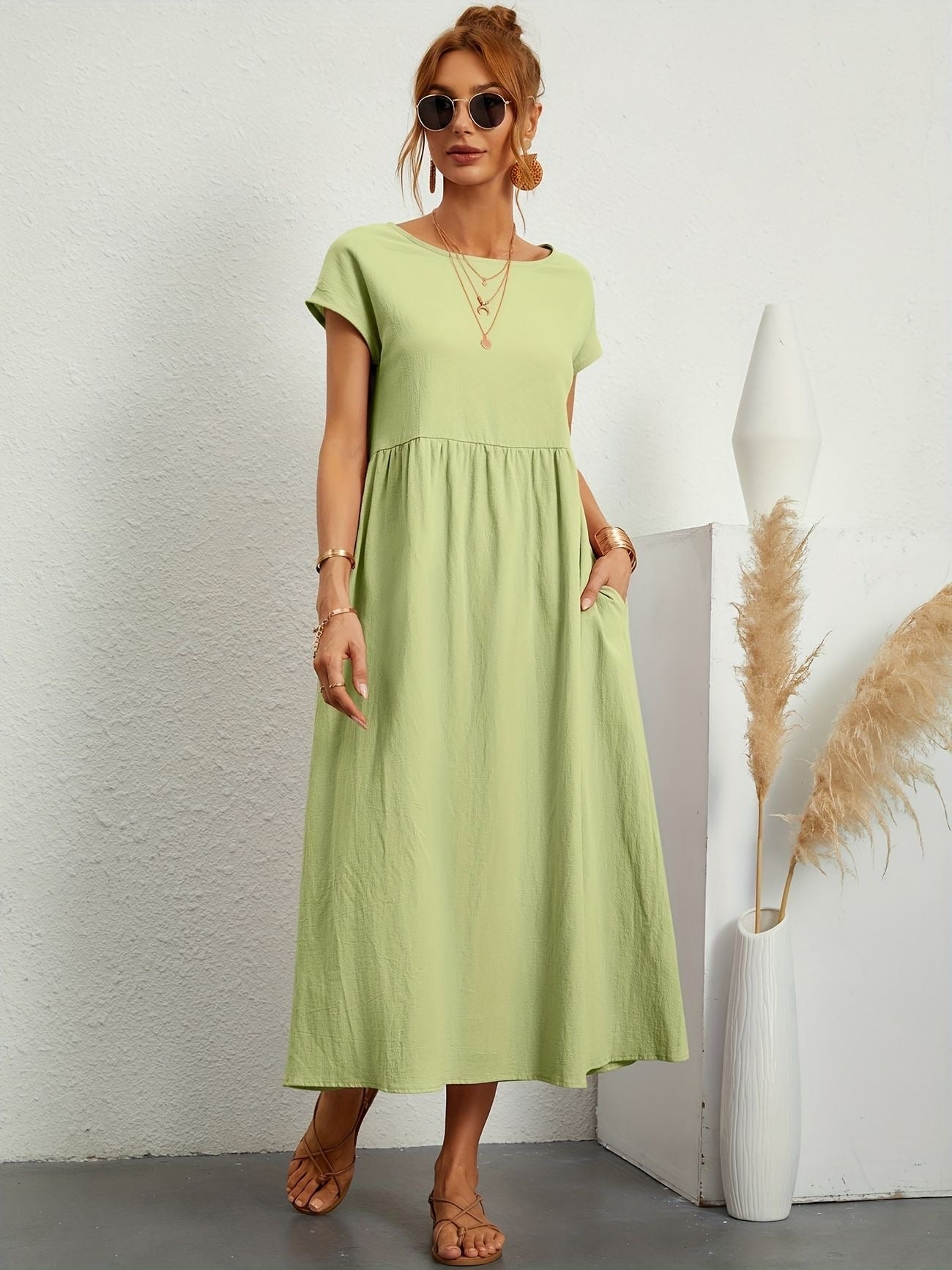 "EffortWear" - Einfaches elegantes Freizeitkleid