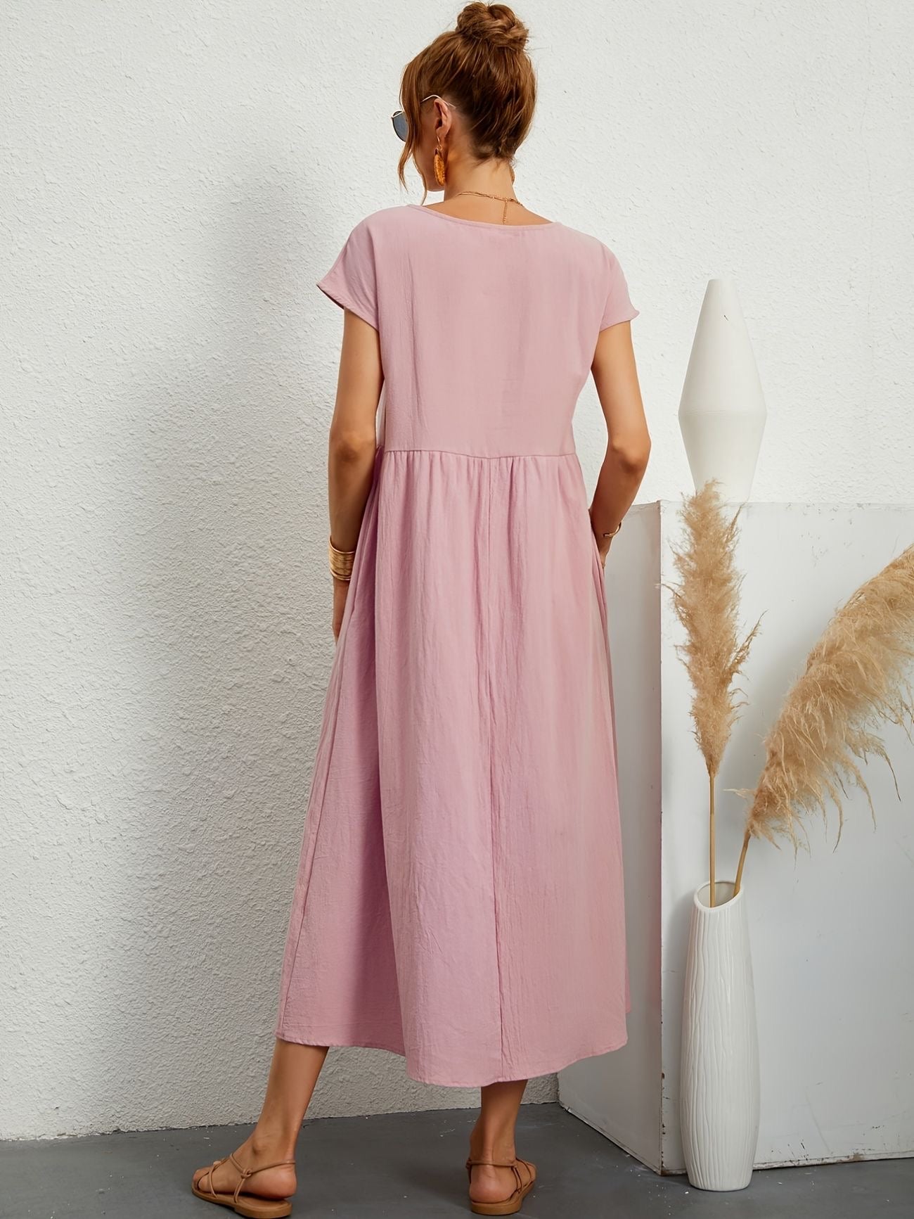 "EffortWear" - Einfaches elegantes Freizeitkleid