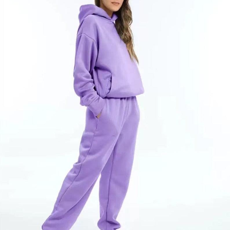 Jacquelyn™ Ultimate Comfort Sweat Pants & Kapuzenpulli Set