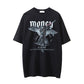 "The Money Angel" - Oversize T-shirt mit Print