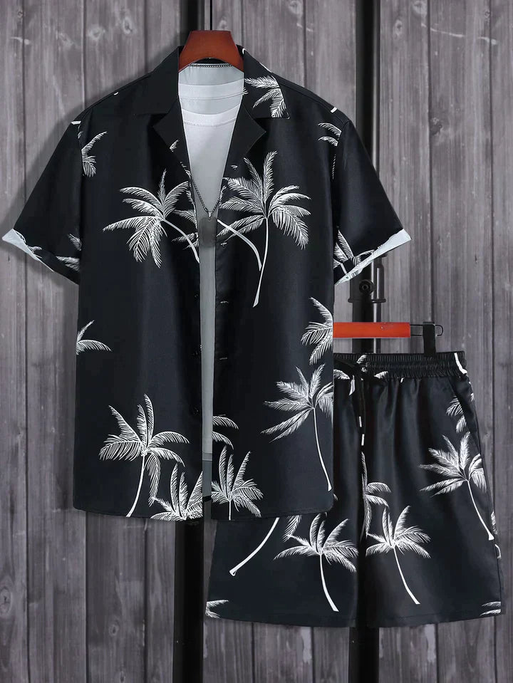 Dalex™ Tropical Breeze Palm Tree Print Set