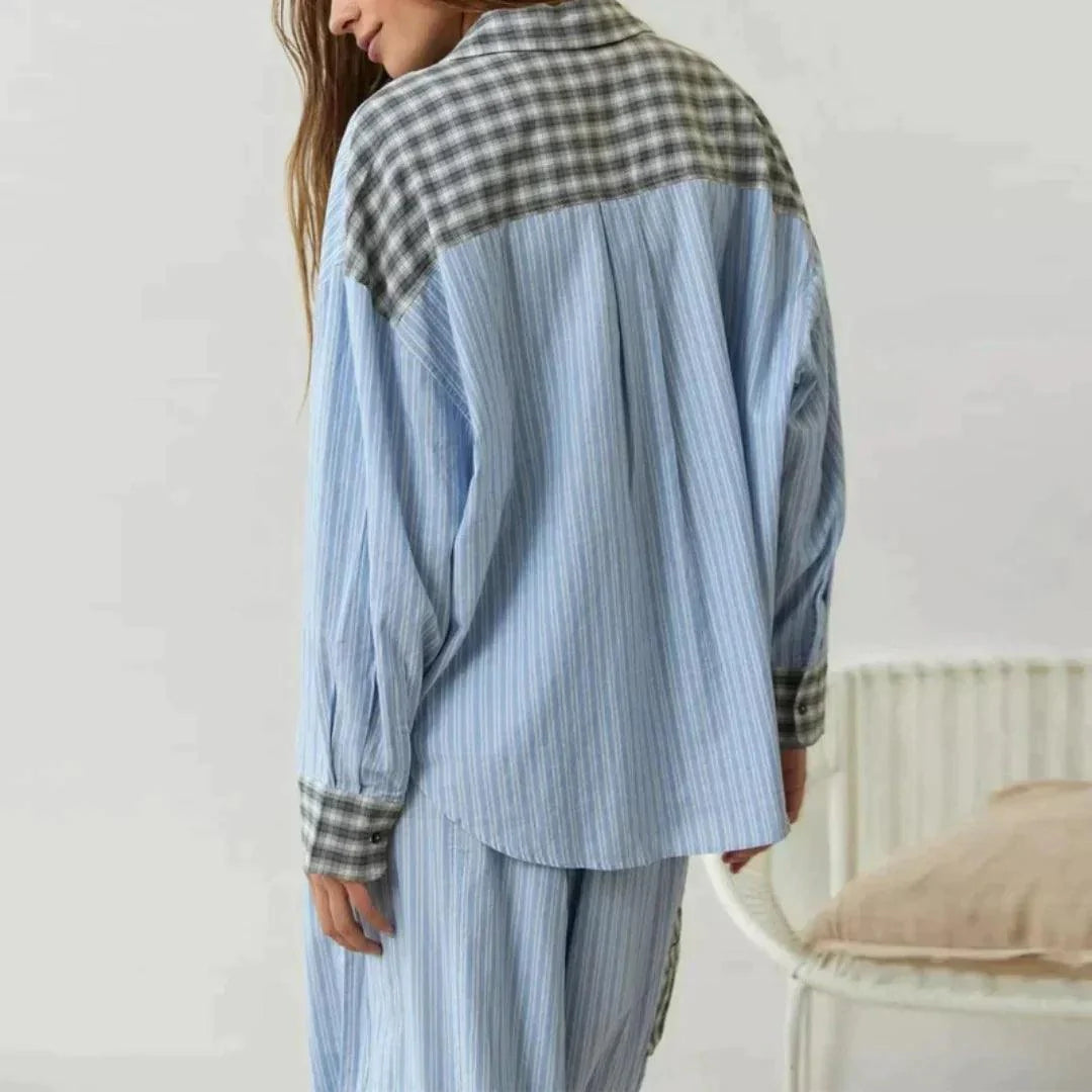 Callie™️ Karierter Pyjama für Frauen