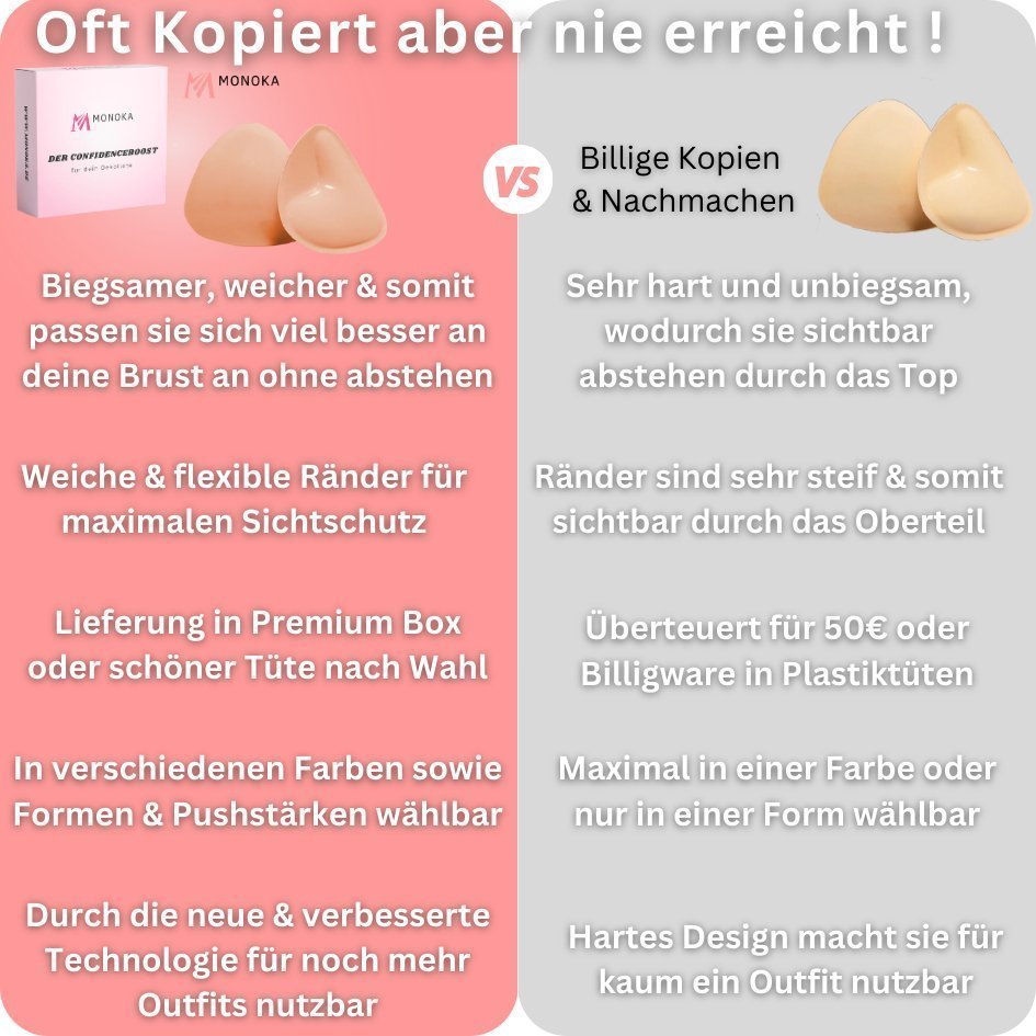 Soft Boost™ Dezenter Push um ein Körbchen