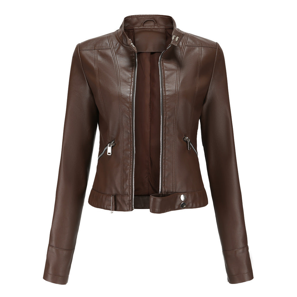 Greta - Elegante Lederjacke